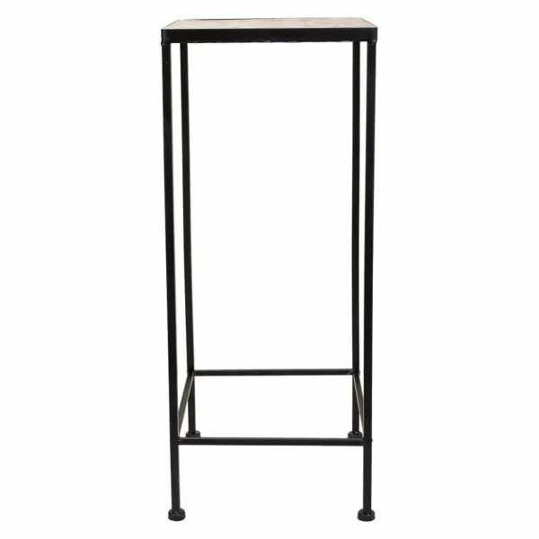 Gėlių vazonų stovas Alexandra House Living Juoda Geležis 30 x 68 x 30 cm