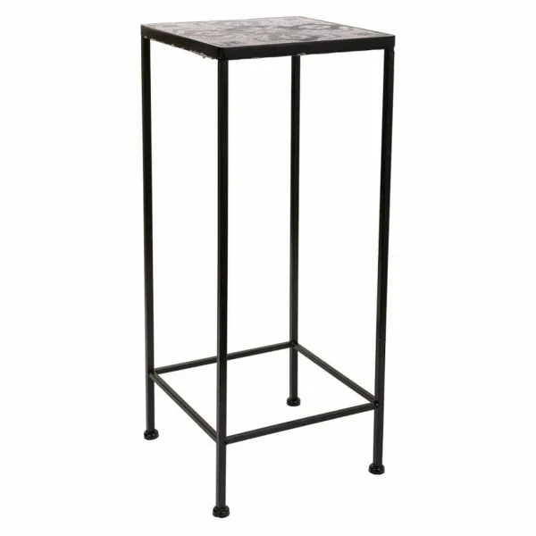 Gėlių vazonų stovas Alexandra House Living Juoda Geležis 30 x 68 x 30 cm