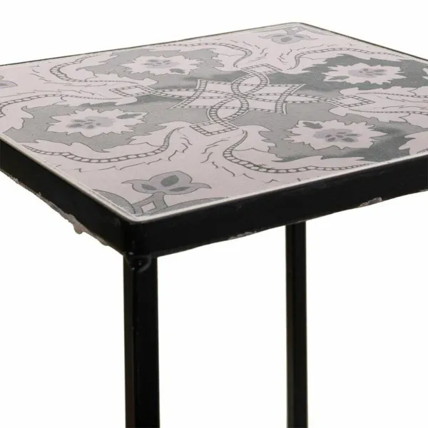 Puķu Poda Statīvs Alexandra House Living Melns Dzelzs 30 x 68 x 30 cm
