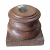 Candlestick Alexandra House Living Brown Acacia Mango wood 25 x 21 x 25 cm