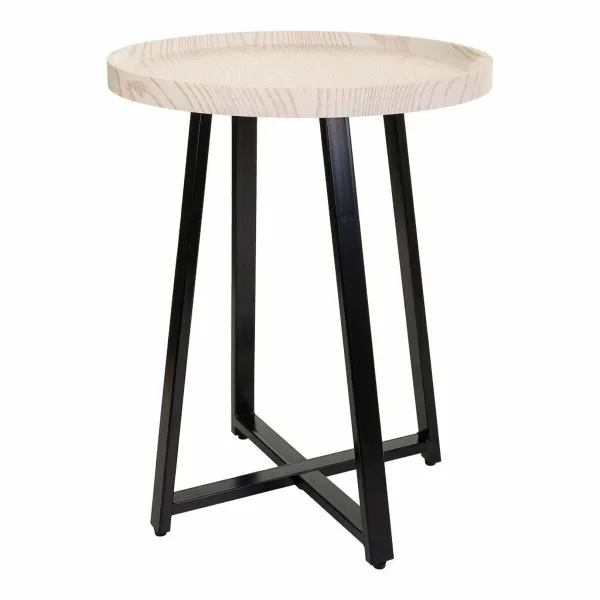 Centrinis stalas Alexandra House Living Balta Geležis Medžio MDF 45 x 57 x 45 cm