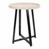 Кофейный столик Alexandra House Living Белый Железо Деревянный MDF 45 x 57 x 45 cm