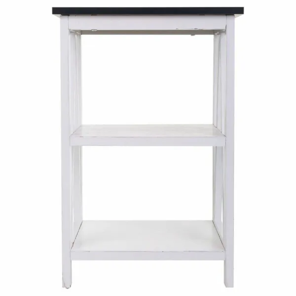 Plaukti Alexandra House Living Balts Paulovnijas koks Koks MDF 30 x 60 x 40 cm