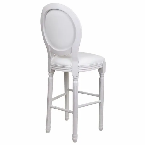 Табурет Alexandra House Living Белый Полиуретан 46 x 116 x 52 cm