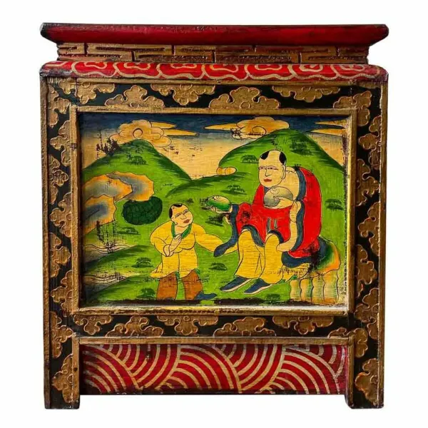 Monikäyttöinen lipasto Alexandra House Living Punainen Puu Jalava 38 x 43 x 78 cm
