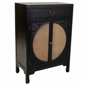 Hall Table with Drawers Alexandra House Living Black 36 x 100 x 70 cm