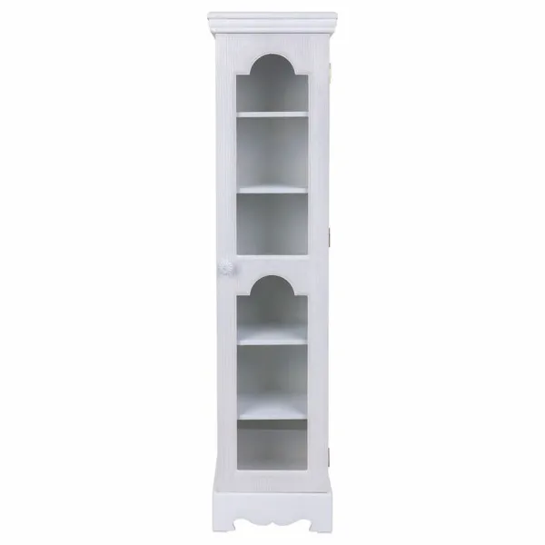 Kaappi Alexandra House Living Valkoinen Mirror Puu MDF 20 x 98 x 24 cm