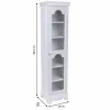 Kaappi Alexandra House Living Valkoinen Mirror Puu MDF 20 x 98 x 24 cm