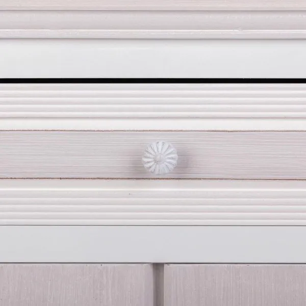 Hall Table with Drawers Alexandra House Living White 30 x 78 x 60 cm