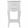 Yöpöytä Alexandra House Living Valkoinen 31 x 71 x 38 cm