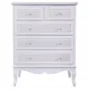 Lipasto Alexandra House Living Valkoinen Puu MDF 40 x 105 x 80 cm