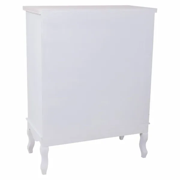 Lipasto Alexandra House Living Valkoinen Puu MDF 40 x 105 x 80 cm