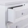 Комод Alexandra House Living Белый Деревянный MDF 40 x 105 x 80 cm