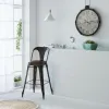 Sienas pulkstenis Alexandra House Living Melns Dzelzs Koks MDF 69 x 2 x 64 cm
