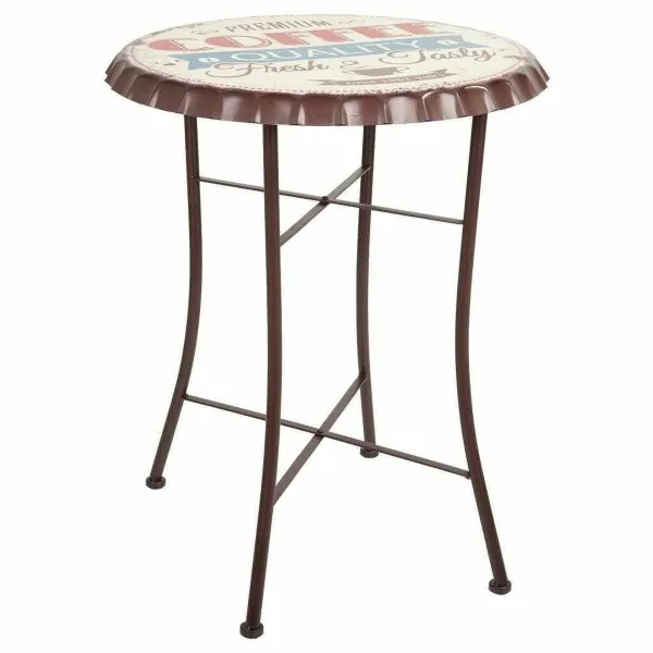 Galds Alexandra House Living Balts 60 x 71 x 60 cm