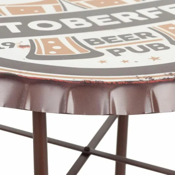 Galds Alexandra House Living Balts 60 x 71 x 60 cm
