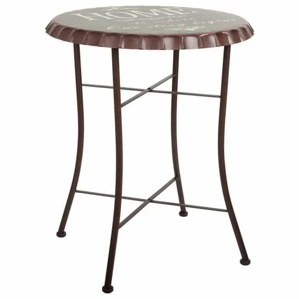 Stalas Alexandra House Living Juoda 60 x 71 x 60 cm