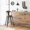 Wall Plate Alexandra House Living Bar Black Iron 43 x 5 x 64 cm Lighting