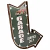 Пластина настенной розетки Alexandra House Living Garage Зеленый Железо 43 x 5 x 64 cm Освещение