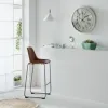 Seinäkello Alexandra House Living Valkoinen Rauta Puu MDF 62 x 6 x 62 cm