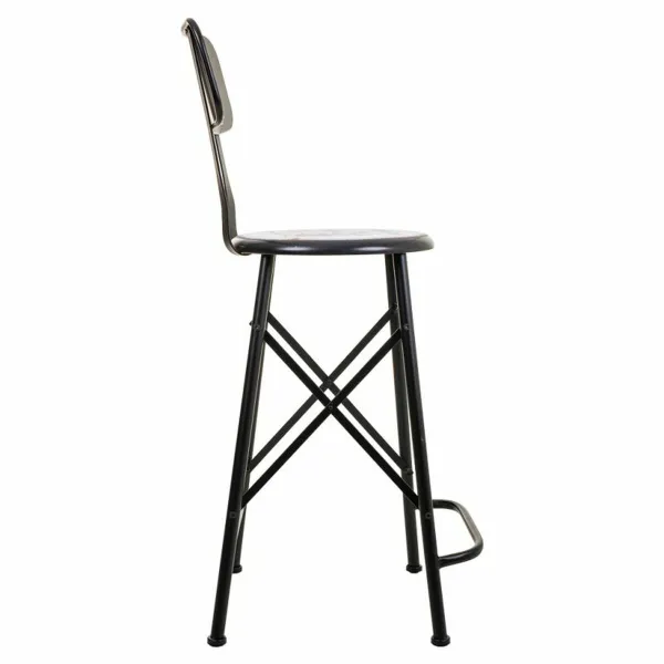 taburete Alexandra House Living Melns Dzelzs 40 x 100 x 46 cm