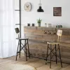 Stool Alexandra House Living Yellow Iron 40 x 100 x 46 cm