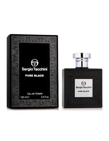 Men's Perfume Sergio Tacchini EDT Pure Black 100 ml