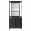Display Stand Alexandra House Living Iron Fir wood ø 8 x 19 cm 42 x 182 x 80 cm