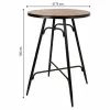 Вспомогательный стол Alexandra House Living Коричневый 76 x 105 x 76 cm