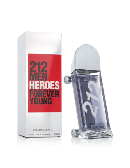 Men's Perfume Carolina Herrera EDT 212 Men Heroes Forever Young 150 ml