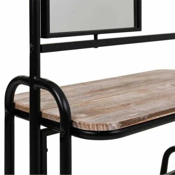Hall Alexandra House Living Black 45 x 181 x 77 cm