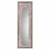 Sieninis veidrodis Alexandra House Living Balta 1 x 90 x 30 cm Stačiakampis