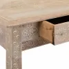 Vestibila galds ar atvilktnēm Alexandra House Living Balts Dabisks 40 x 76 x 135 cm