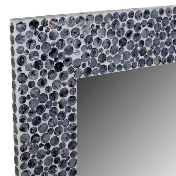 Seinäpeili Alexandra House Living Harmaa Kerma 91 x 3 x 60 cm Suorakulmainen
