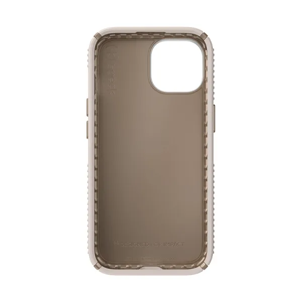 Speck Presidio2 Grip - Case iPhone 16e / iPhone 15 / iPhone 14 / iPhone 13 (Bleached Bone / Heirloom Gold / Hazel Brown)