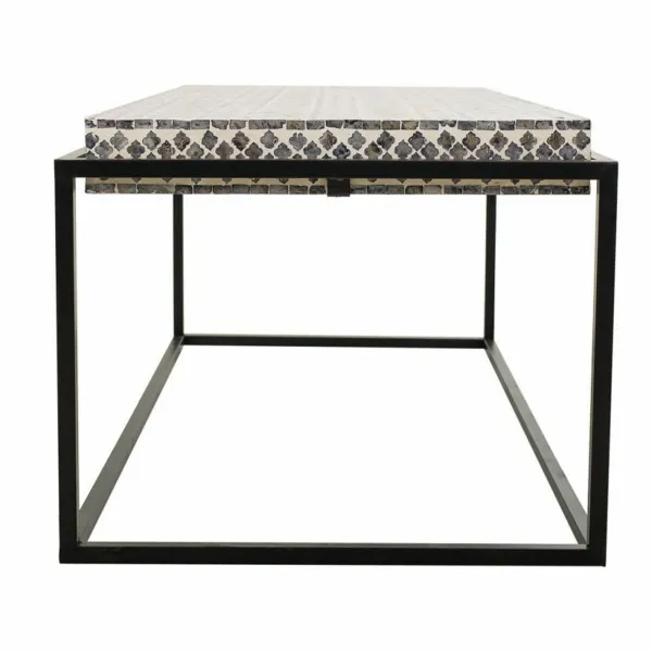 Olohuoneen pöytä Alexandra House Living Harmaa Metalli Puu MDF 60 x 49 x 124 cm