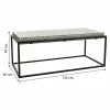 Olohuoneen pöytä Alexandra House Living Harmaa Metalli Puu MDF 60 x 49 x 124 cm