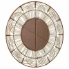Seinäpeili Alexandra House Living Ruskea 3 x 61 x 61 cm Ympyrät