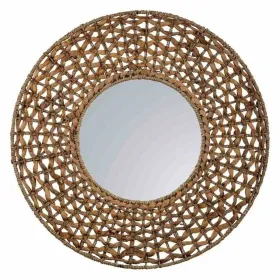 Wall mirror Alexandra House Living Brown 3 x 61 x 61 cm Circle
