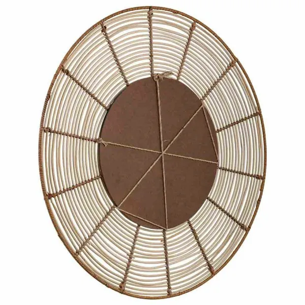 Wall mirror Alexandra House Living Brown 3 x 61 x 61 cm Circle