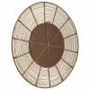 Seinäpeili Alexandra House Living Ruskea 3 x 61 x 61 cm Ympyrät