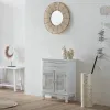 Sienas spogulis Alexandra House Living Brūns 3 x 61 x 61 cm Apļi