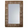Wall mirror Alexandra House Living Brown 3 x 61 x 91 cm Rectangular