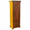 Spintelė Alexandra House Living Geltona Geležis Mango mediena 40 x 149 x 53 cm