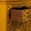 Sideboard Alexandra House Living Yellow Iron Mango wood 45 x 96 x 147 cm