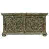 Arkku Alexandra House Living Rauta Mangopuu 100 x 47 x 100 cm