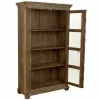 Displejaj stends Alexandra House Living Stikls Dzelzs Mango koks 43 x 180 x 106 cm