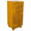 Komoda Alexandra House Living Geltona Geležis Mango mediena 40 x 100 x 45 cm