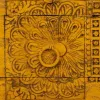 Lipasto Alexandra House Living Keltainen Rauta Mangopuu 40 x 100 x 45 cm