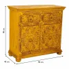 Устройство Alexandra House Living Жёлтый Железо Древесина манго 40 x 90 x 90 cm